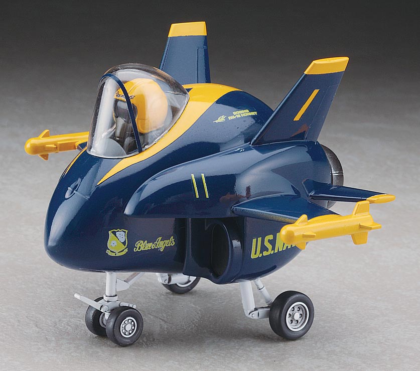 เครื่องบินไข่ EggPlane F/A-18 Hornet Blue Angle จาก Hasegawa Non Scale HSGS6125