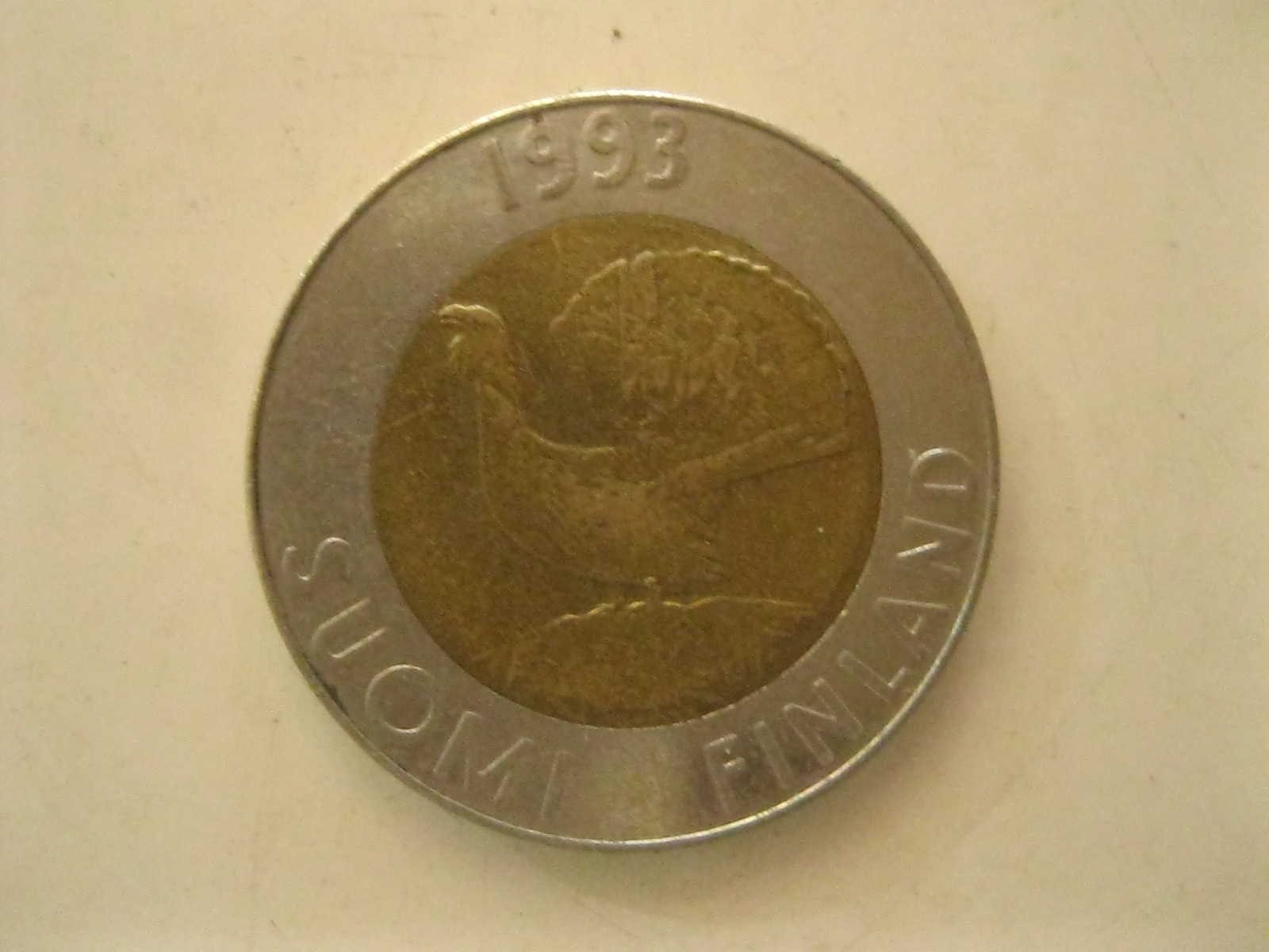 เหรียญต่างประเทศ เหรียญสะสม 2สี ปี 1993 (3421)