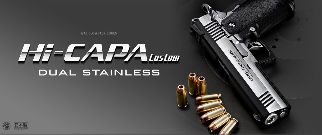 Hi-capa 4.3 OpsTactical Custom จากญี่ปุ่นแท้ Tokyo Marui ระบบเซมิ สไลด์พลาสติกเด้อ