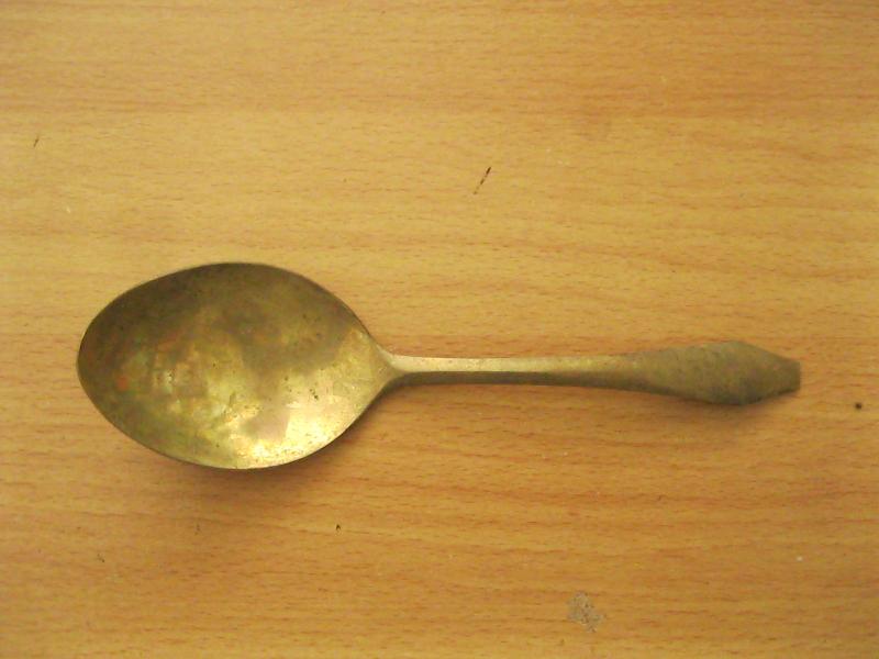 ทัพพี ทองเหลืองเก่า (4343)