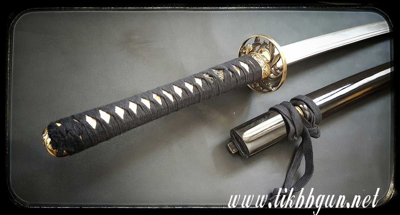 ดาบซามูไร made in china รุ่น Top Extra Black เหมาะสำหรับของขวัญชิ้นพิเศษ