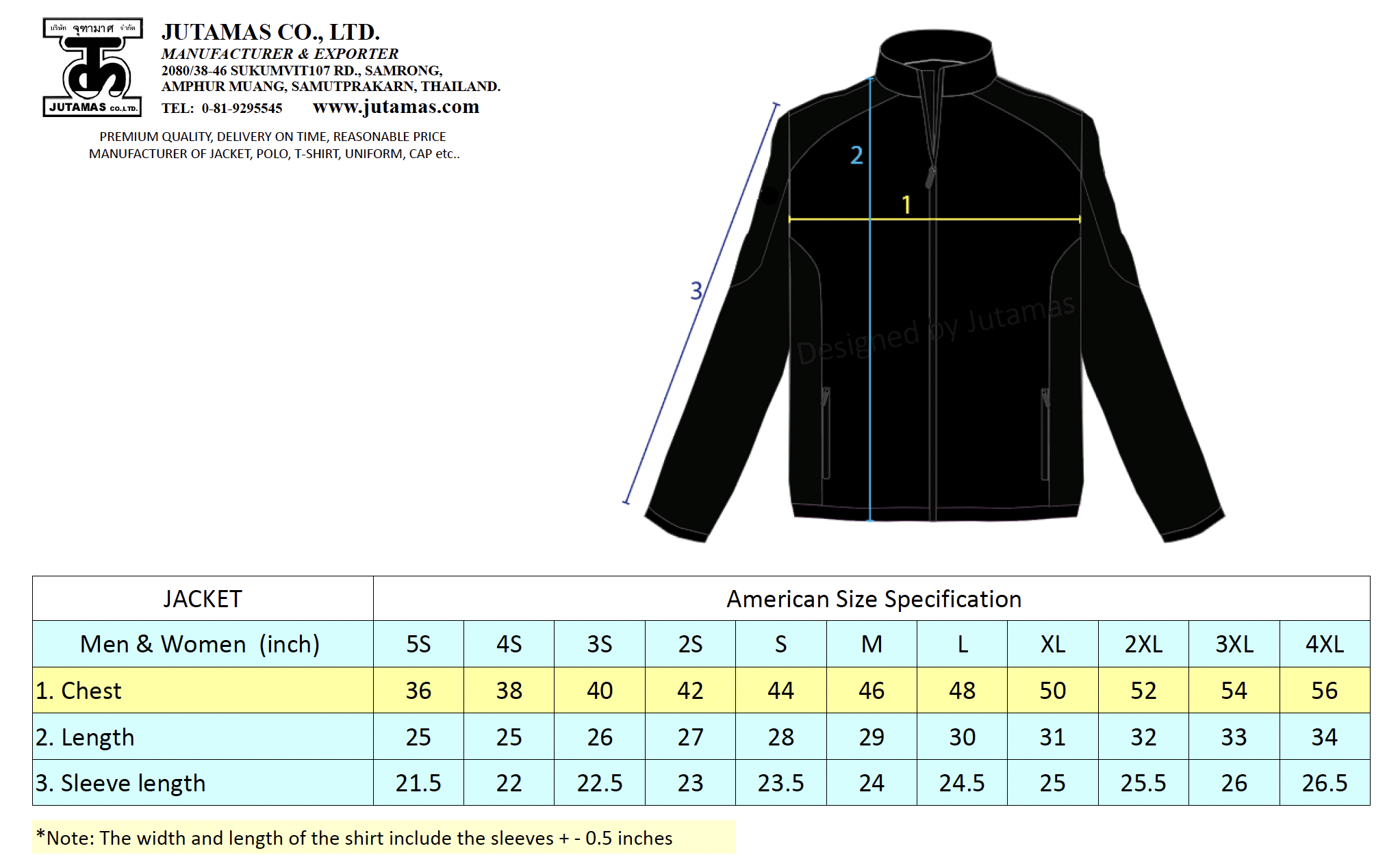 เสื้อแจ็คเก็ต เนื้อผ้าลามิเนต รุ่นใหม่ สีดำ ซิป YKK งานเย็บสวยมาก