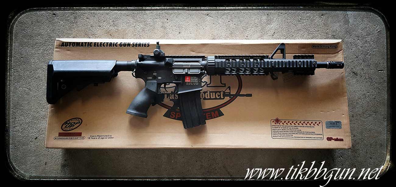 ปืนนอัดลมระบบไฟฟ้ารุ่น G andP MRE Airsoft AEG (Navy Seal) By Fubar Edition!!