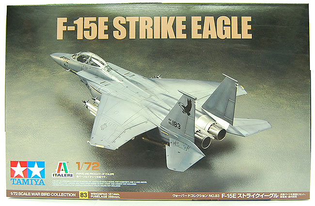 เครื่องบิน F-15E Strike Eagle (1/72) Tamiya (TA 60783)