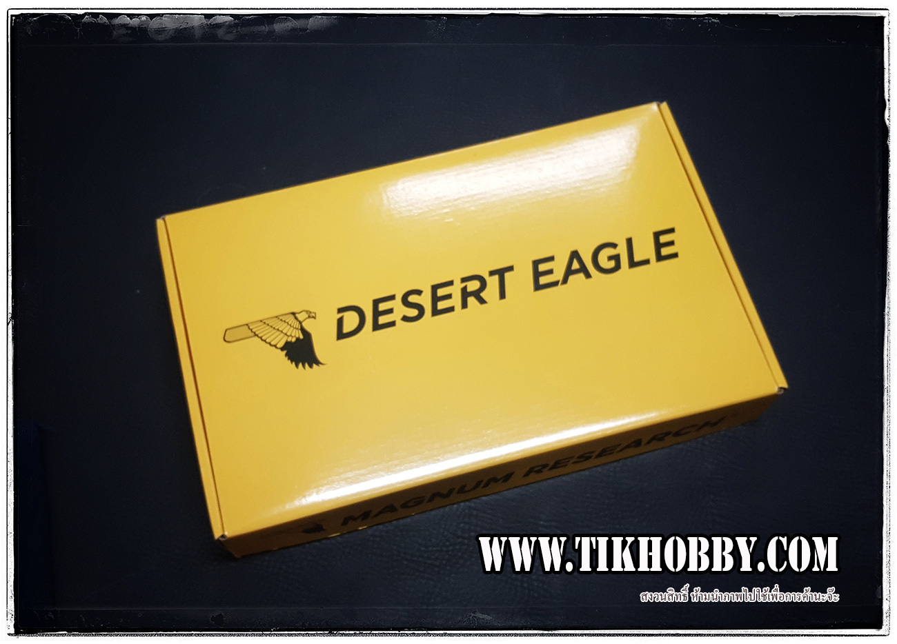 ปืนสั้นระบบแก๊สโบลว์แบล็ค รุ่น Desert Eagle L1 CyberGun สีดำ ระบบแก๊สทั่วไป