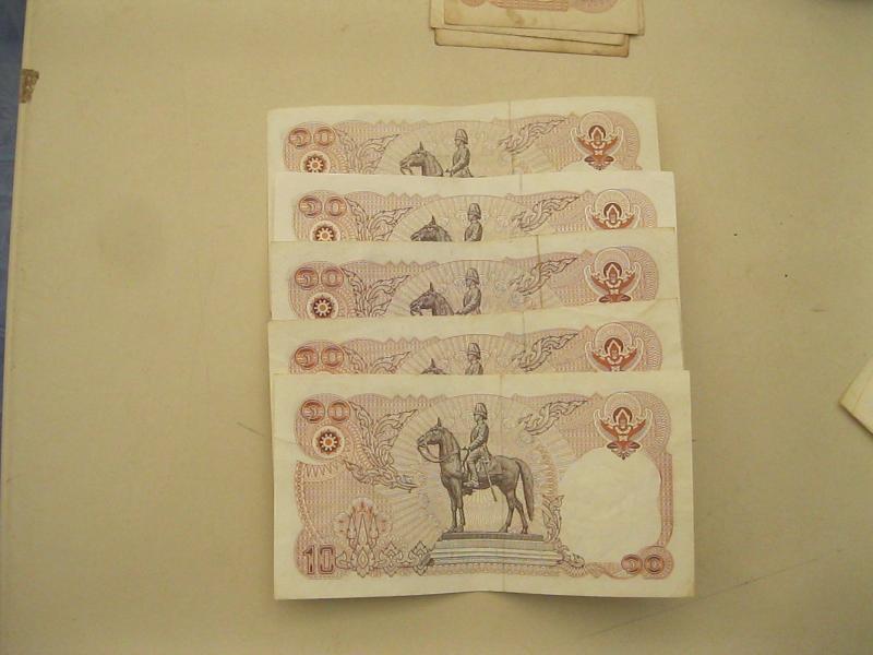 ธนบัตร10บาท รัฐบาลไทย (5108)