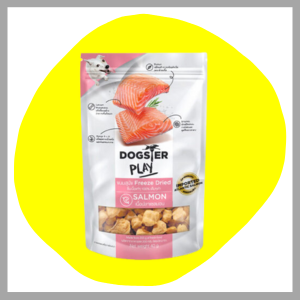 Dogster ขนมฟรีซดราย แซลมอน 40g