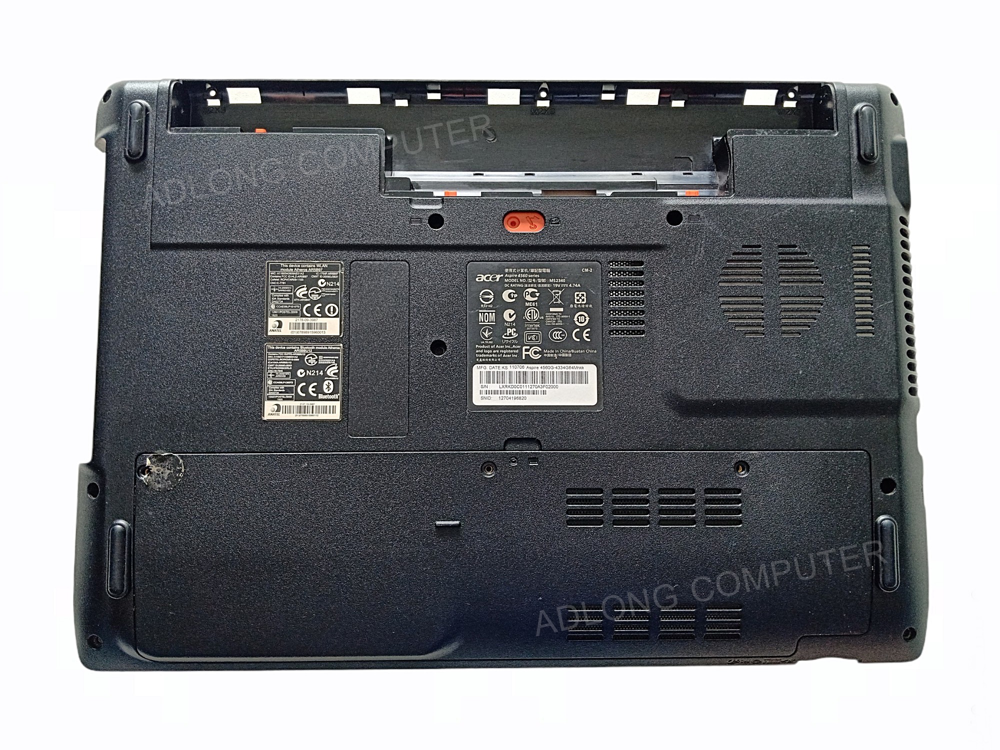 บอดี้ล่างโน๊ตบุ๊ค Acer aspire 4560