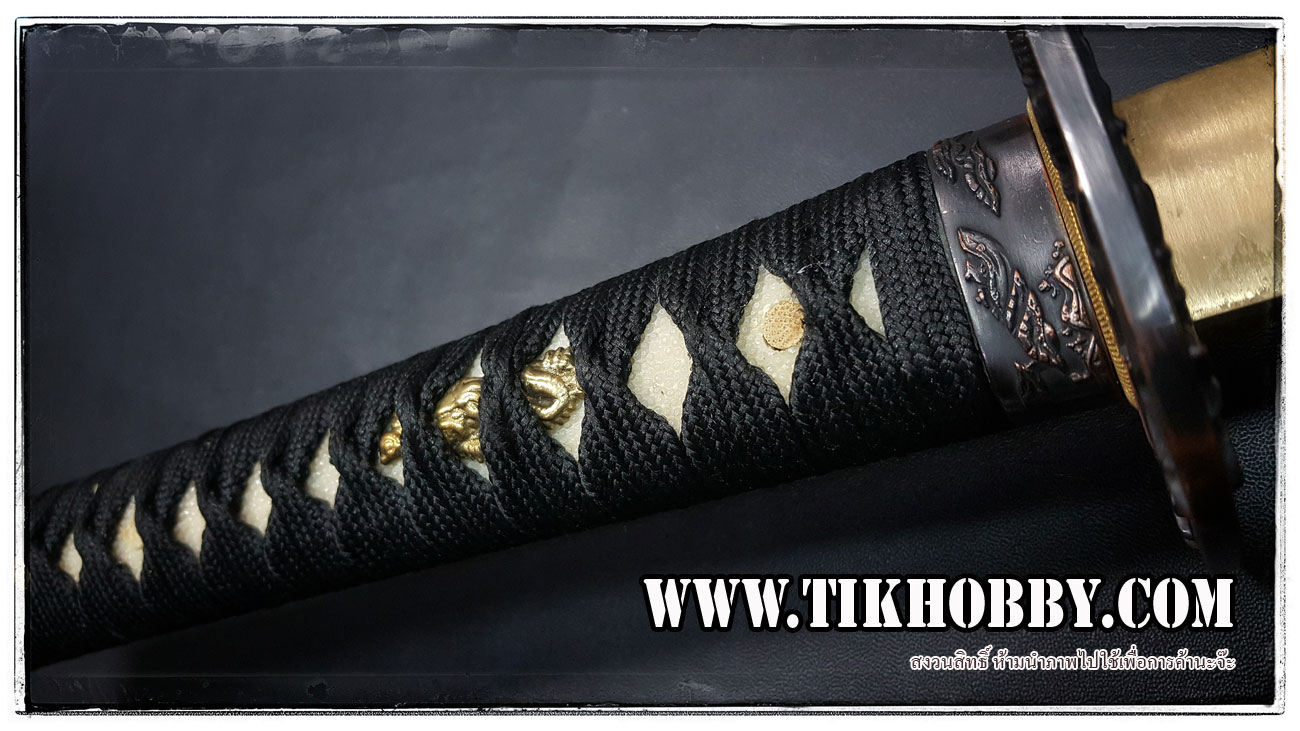 ดาบซามูไร เปิดคม รุ่น Top เหล็ก 1060 รหัสความสวย 0348 ***