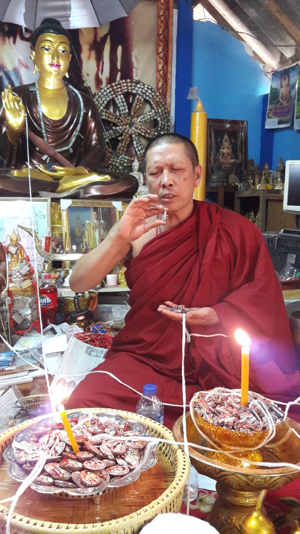 ตะกรุดยอดชู้ ครูบาเดช สำนักสงฆ์ป่าช้าบ้านใหม่รัตนโกสินทร์ จ.ลำปาง