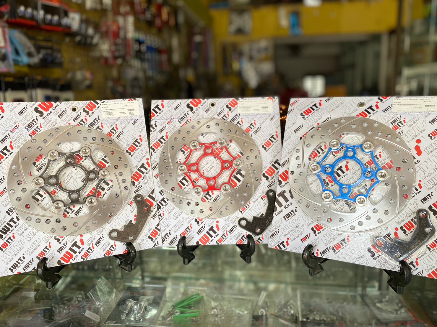 🔥Hot Sale 🔥 จานเบรค Swit 🇹🇭 งานแท้ หมุดเลส Lead125 200มิล งานตรงรุ่น จานดิสเบรคหรีด125 ของแต่งLead125 หรีด125