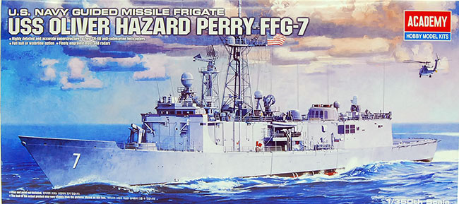 เรือรบ USS OLIVER HAZARD (1/700) ACADEMY (CA 14102)