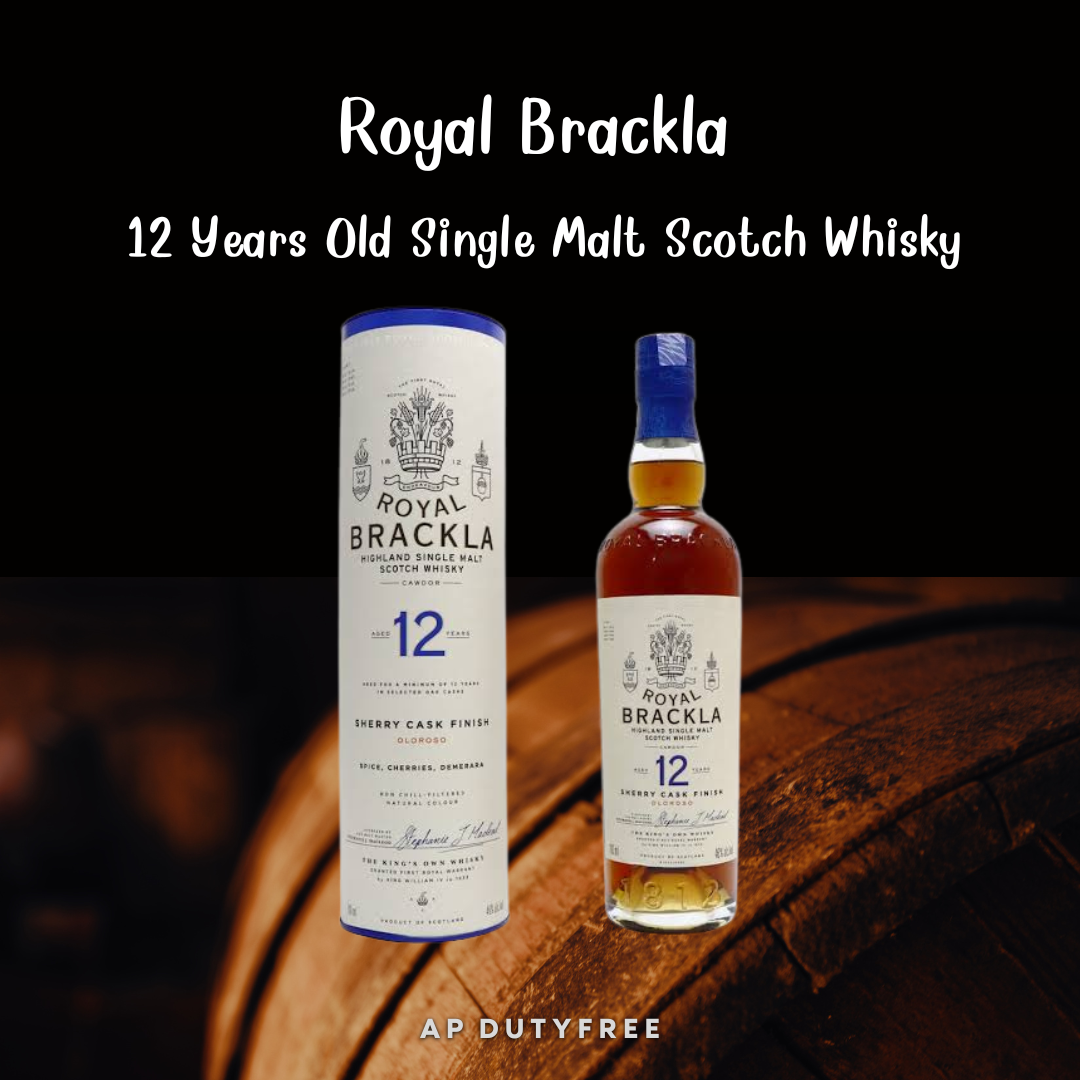 Royal Brackla 12 Year Old Single Malt Scotch Whisky 1 L
