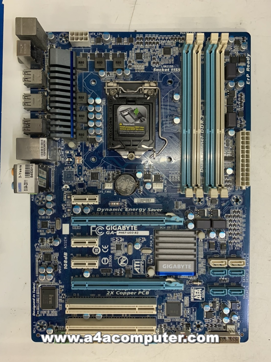 เมนบอร์ด GA-PH67-UD3-B3 GIGABYTE