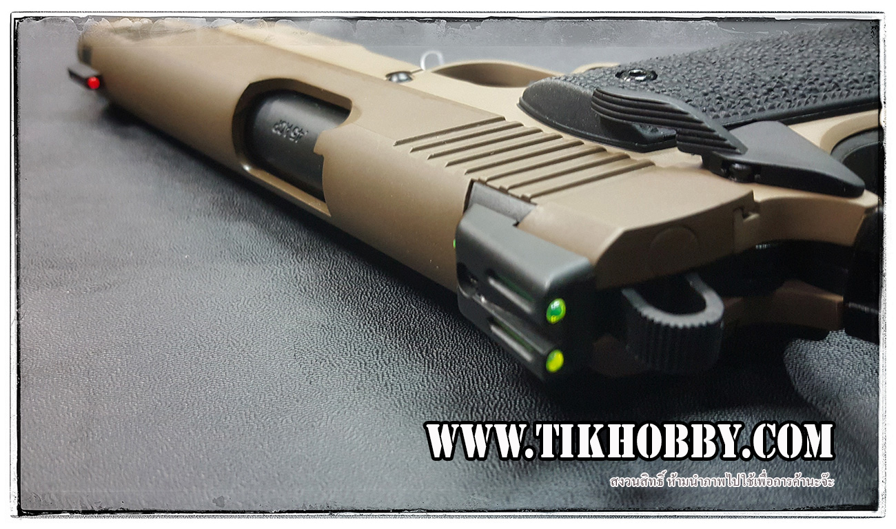 ปืนBB R28 (M1911) Dark Earth จากค่าย Army (มีรีวิว)