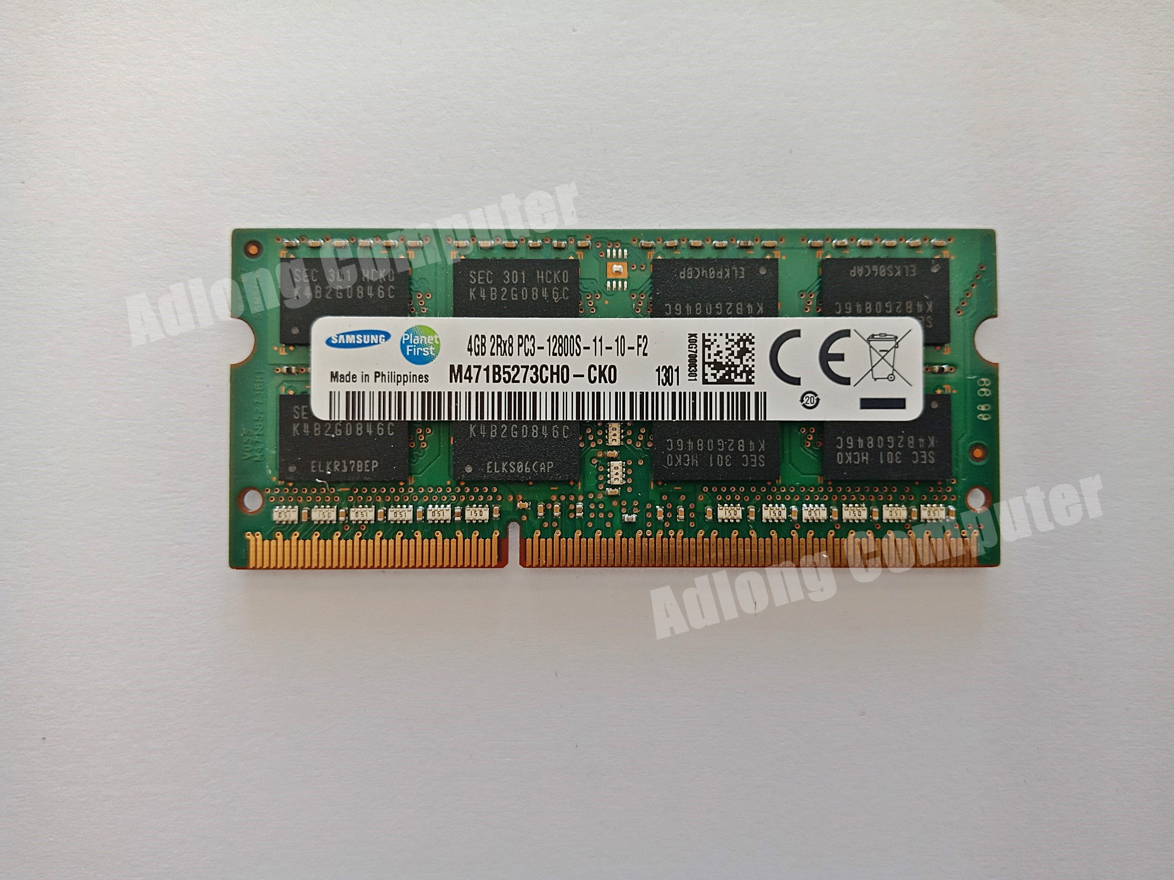 แรมโน๊ตบุ๊ค DDR3/4GB บัส 1600 SAMSUNG