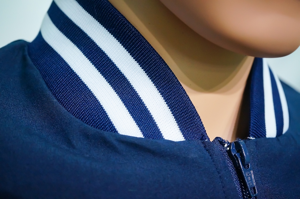 College Jacket เสื้อแจ็คเก็ตสีกรมท่าสไตล์วัยรุ่น