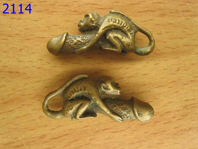 ลิงขี่ปลัดขิก หลวงปู่เส็ง วัดบางนา (รหัส2114)