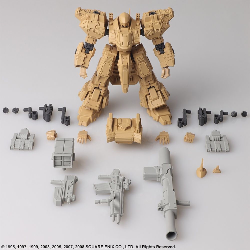 FRONT MISSION 2ST WANDER ARTS (หุ่น4รุ่น) ZENITH URBAN CAMO VER (ยกบ๊อกซ์) ประกอบและทำสีเอง