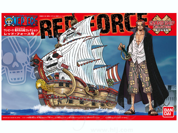 เรือ Red Force เรือแชงค์คูสผมแดง จากการ์ตูน One Piece ของแท้ BANDAI แมวทอง