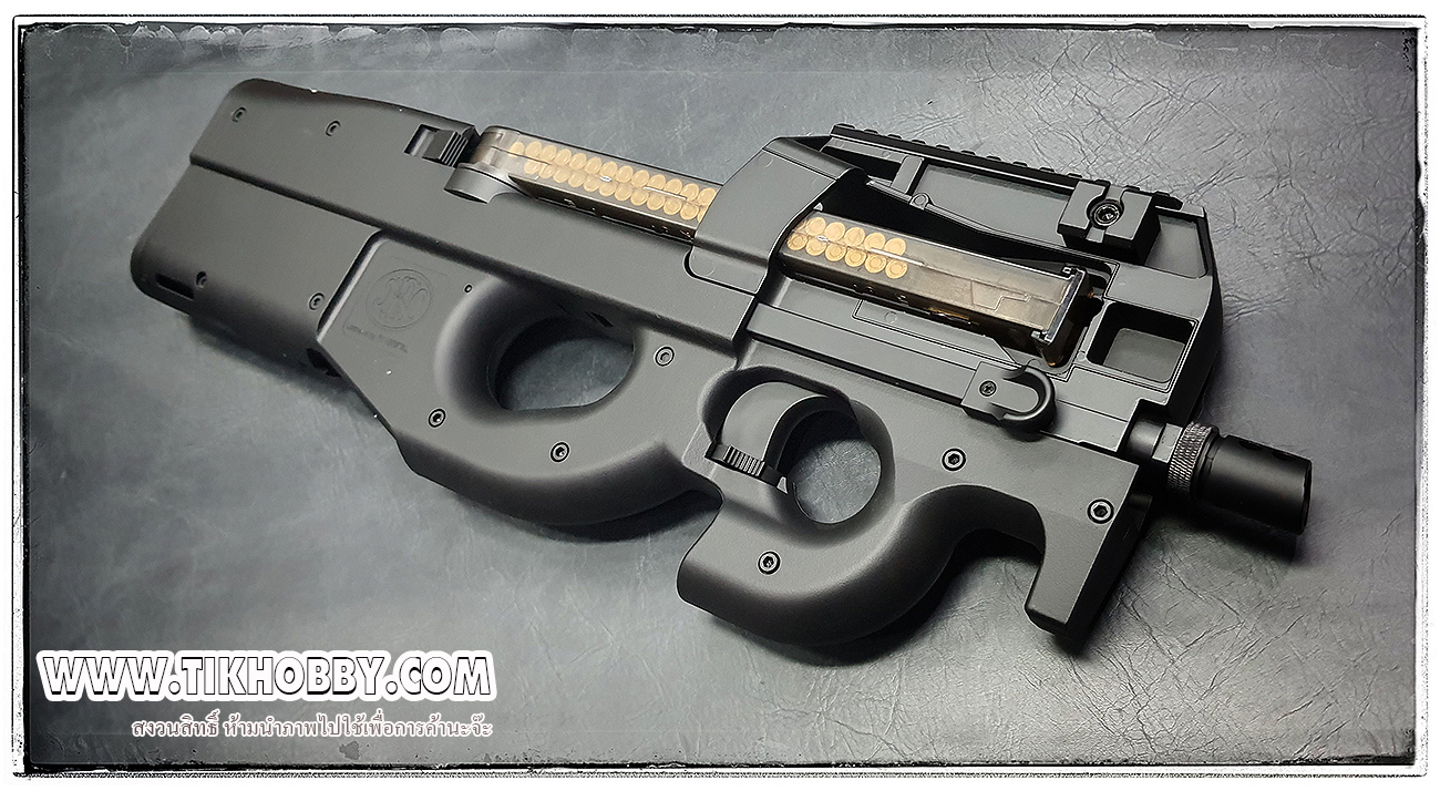 ปืนอัดลมไฟฟ้า P90 Fully licensed จาก Cyma (CM060)