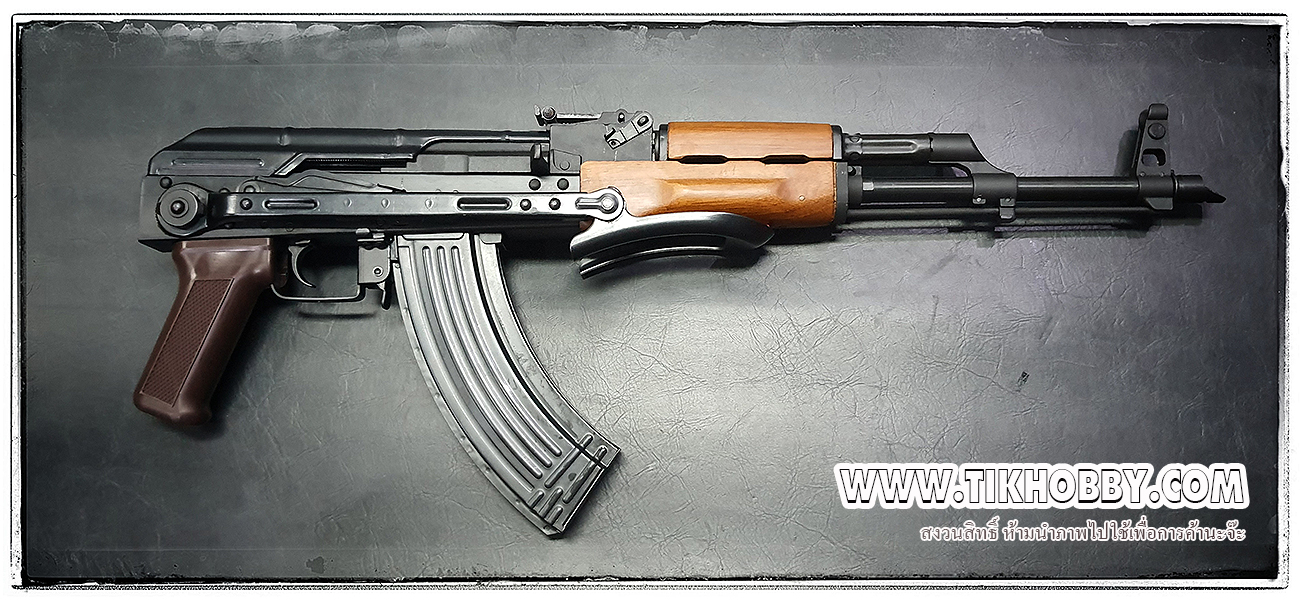 ปืนอัดลม ระบบไฟฟ้า AK EL-A 113S Essential AK-47KMS ท้ายพับ