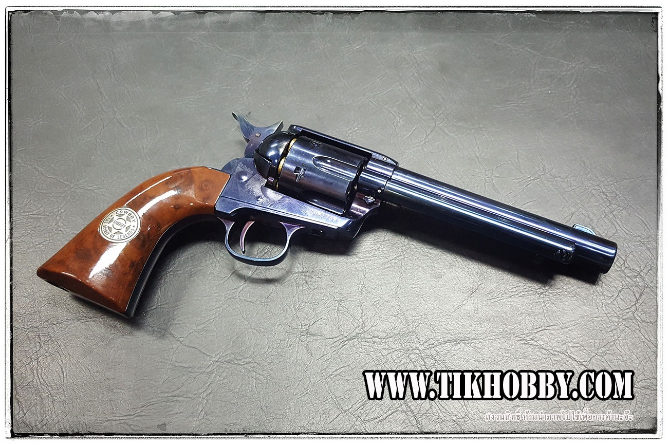 ปืนลูกโม่คาวบอย Colt SAA สีรุ้ง ระบบ Co2