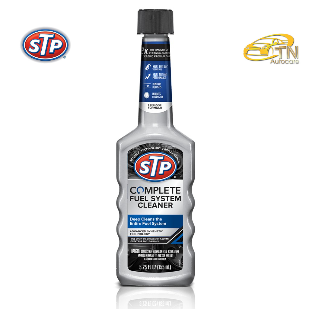 STP Complete Fuel System Cleaner น้ำยาล้างทำความสะอาดระบบน้ำมันเชื้อเพลิงเบนซิน 155 มิลลิลิตร