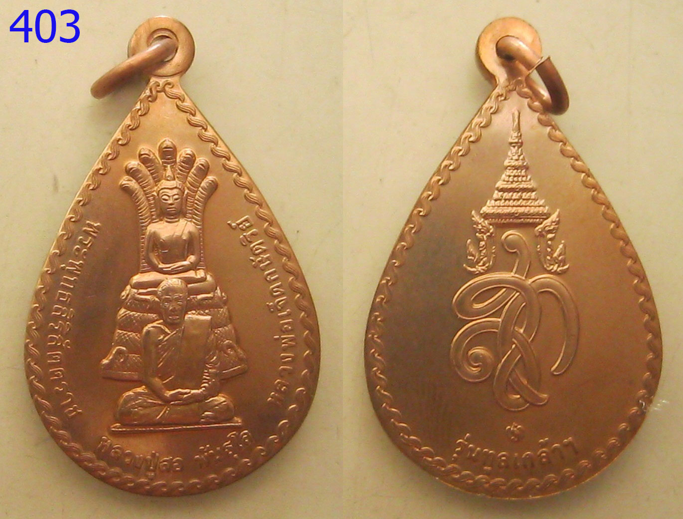 เหรียญหลวงพ่อเจ็ดกษัตริย์ รุ่นทูลเกล้า (403)