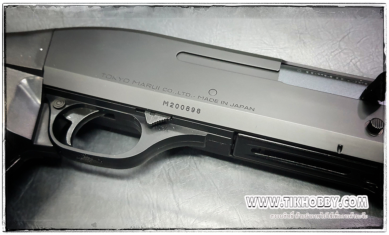 ปืนลูกซอง ปืนอัดลมชักสปริง M3 Super90 Pump Action Shotgun ลำกล้องยาว สีดำ งาน Tokyo Marui