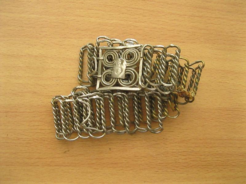 เข็มขัดทองเหลือง ซุปเงิน เส้นที่9 (4454)