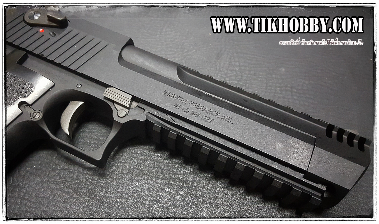 ปืนสั้นระบบแก๊สโบลว์แบล็ค รุ่น Desert Eagle L1 CyberGun สีดำ ระบบแก๊สทั่วไป