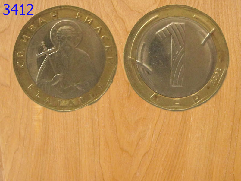 เหรียญต่างประเทศ เหรียญสะสม 2สี ปี 2002 (3412)