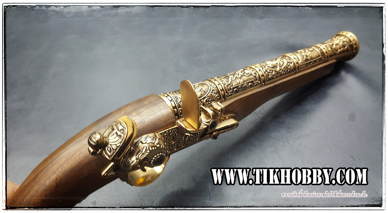 ปืนคาบศิลา สีทองจากค่าย HFC ระบบ Co2