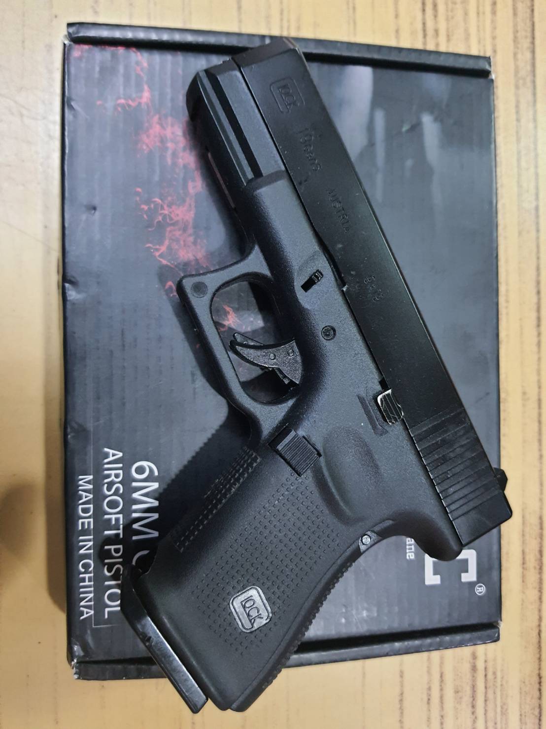 (มือ2) ปืนสั้น Glock19 Gen5E&C สีดำ