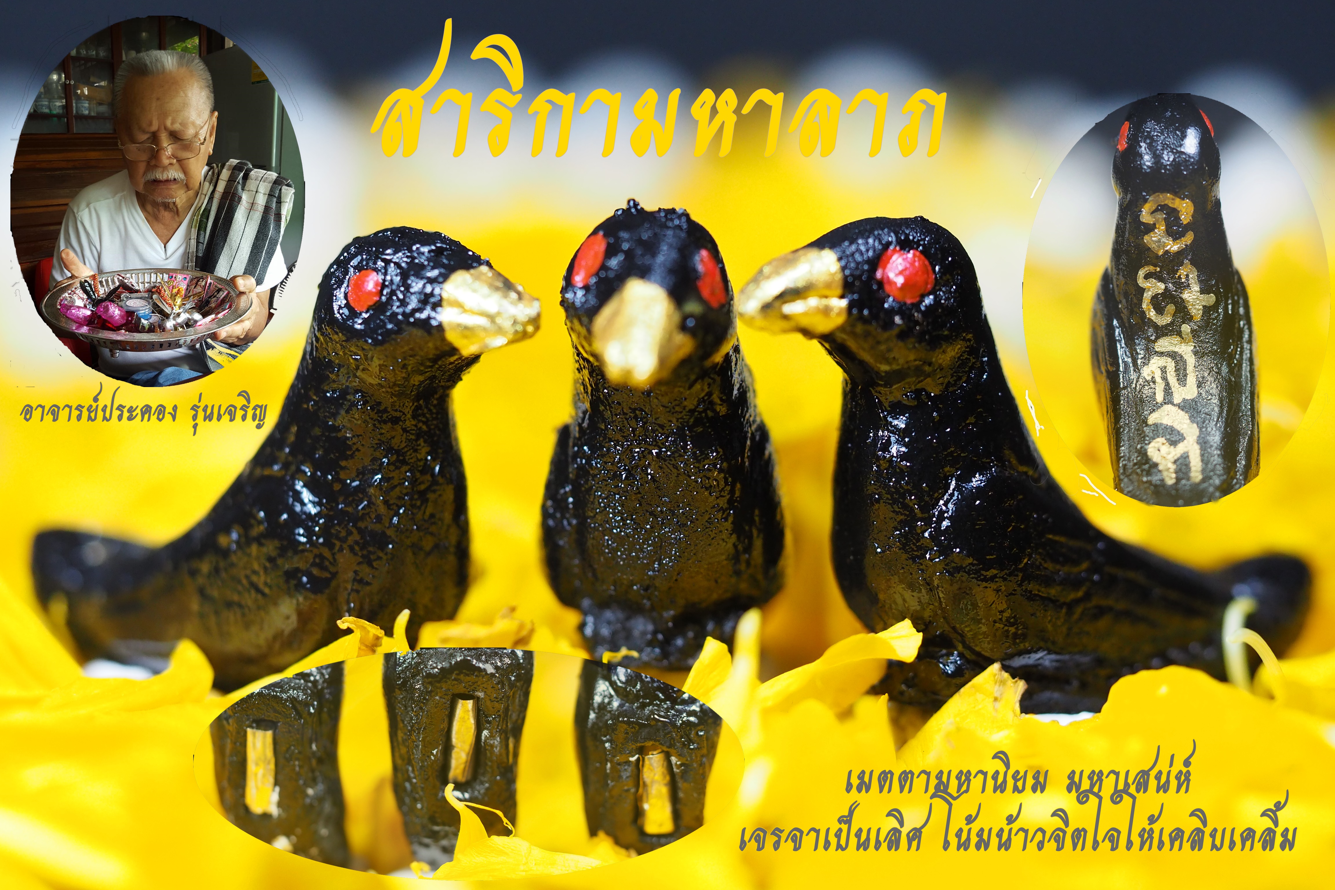 สาลิกามหาลาภ อาจารย์ประคอง รุ่นเจริญ