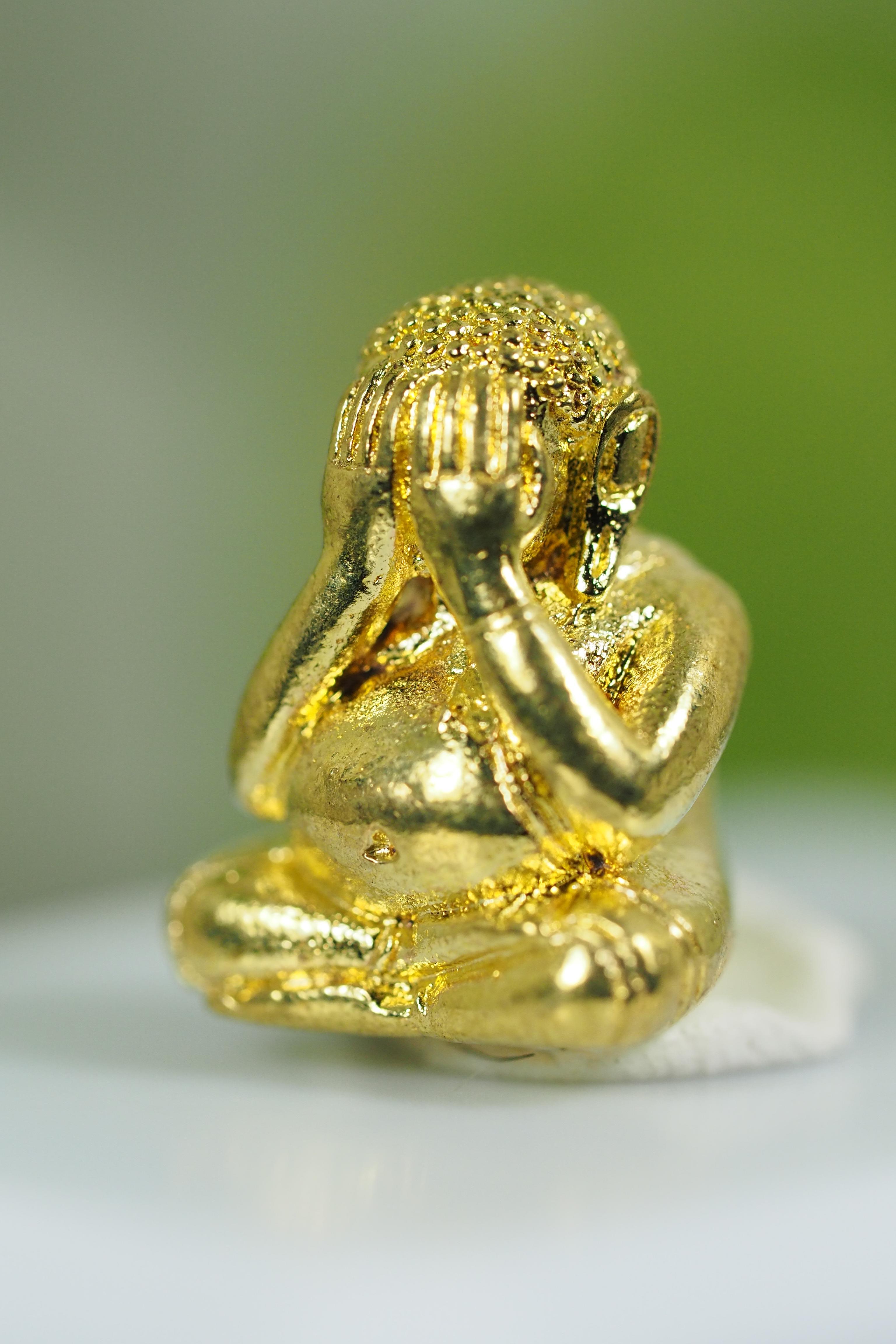 พระปิดตามหาลาภ เนื้อทองทิพย์ หลวงพ่อโปร่ง วัดถ้ำพรุตะเคียน จ.ชุมพร