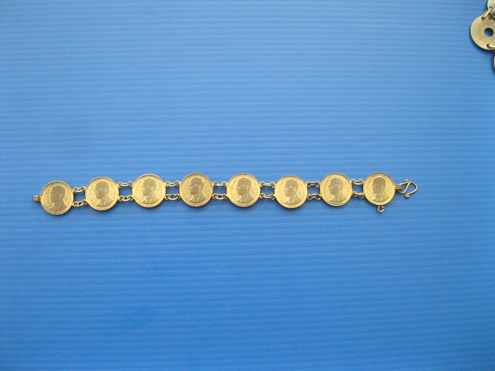 กำไลเหรียญ 25สตางค์ ปี2534 (3177)