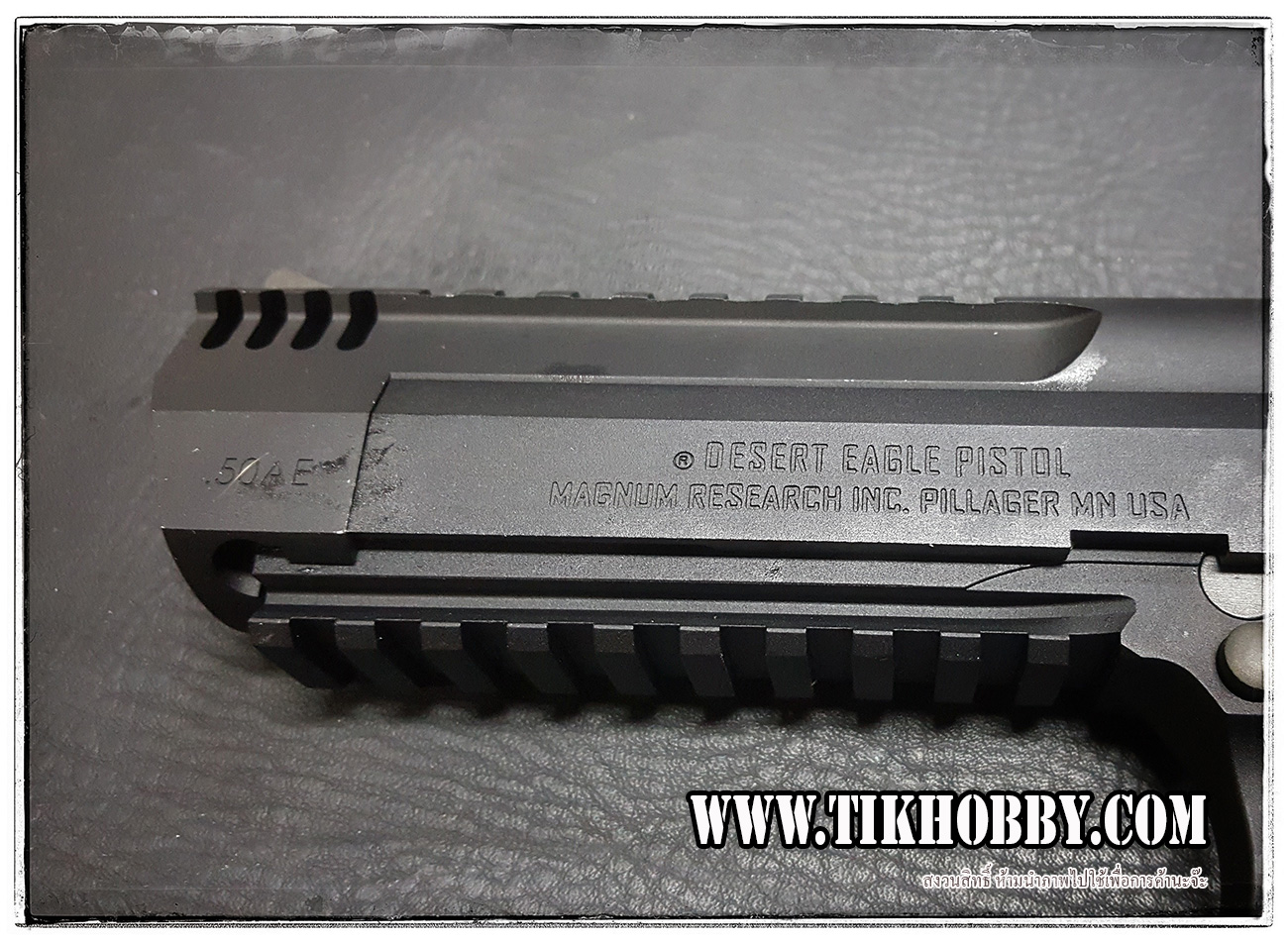 ปืนสั้นระบบแก๊สโบลว์แบล็ค รุ่น Desert Eagle L1 CyberGun สีดำ ระบบแก๊สทั่วไป