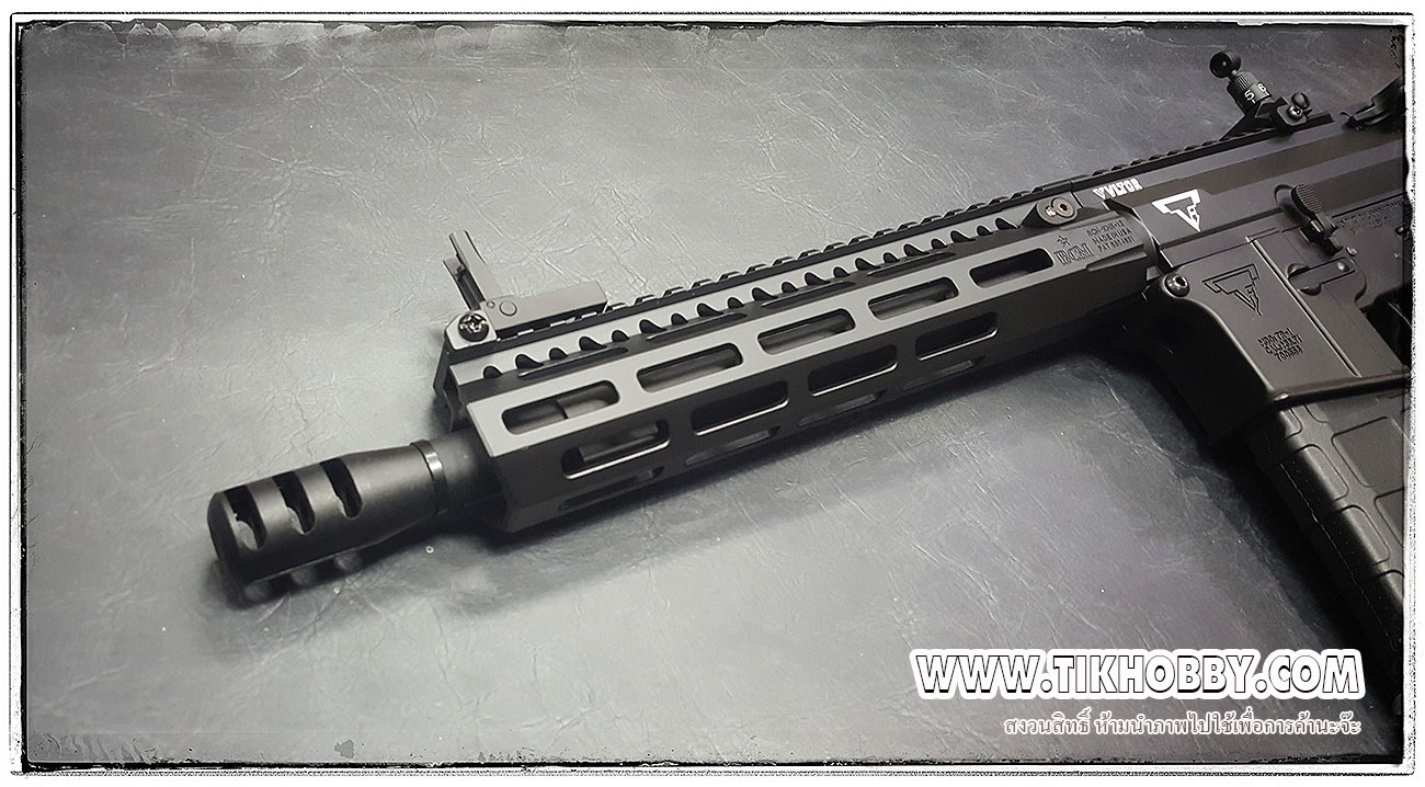 ปืนอัดลม ไฟฟ้า Taran Tactical Innovations TR1 จาก E&C รุ่น 854S M-LOK จากหนังดัง John Wick (Gen2)