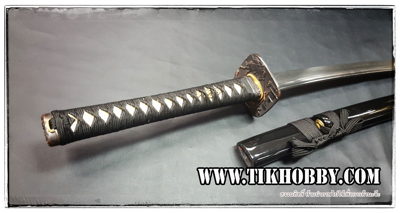 ดาบซามูไร เปิดคม รุ่น Top เหล็ก 1060 รหัสความสวย 0348 ***