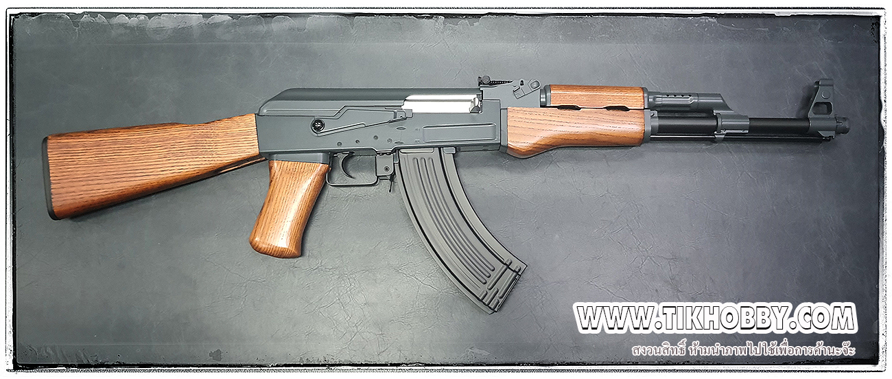 ปืนอัดลม ระบบไฟฟ้า AK47 CM042 ไม้แท้ๆ จาก Cyma
