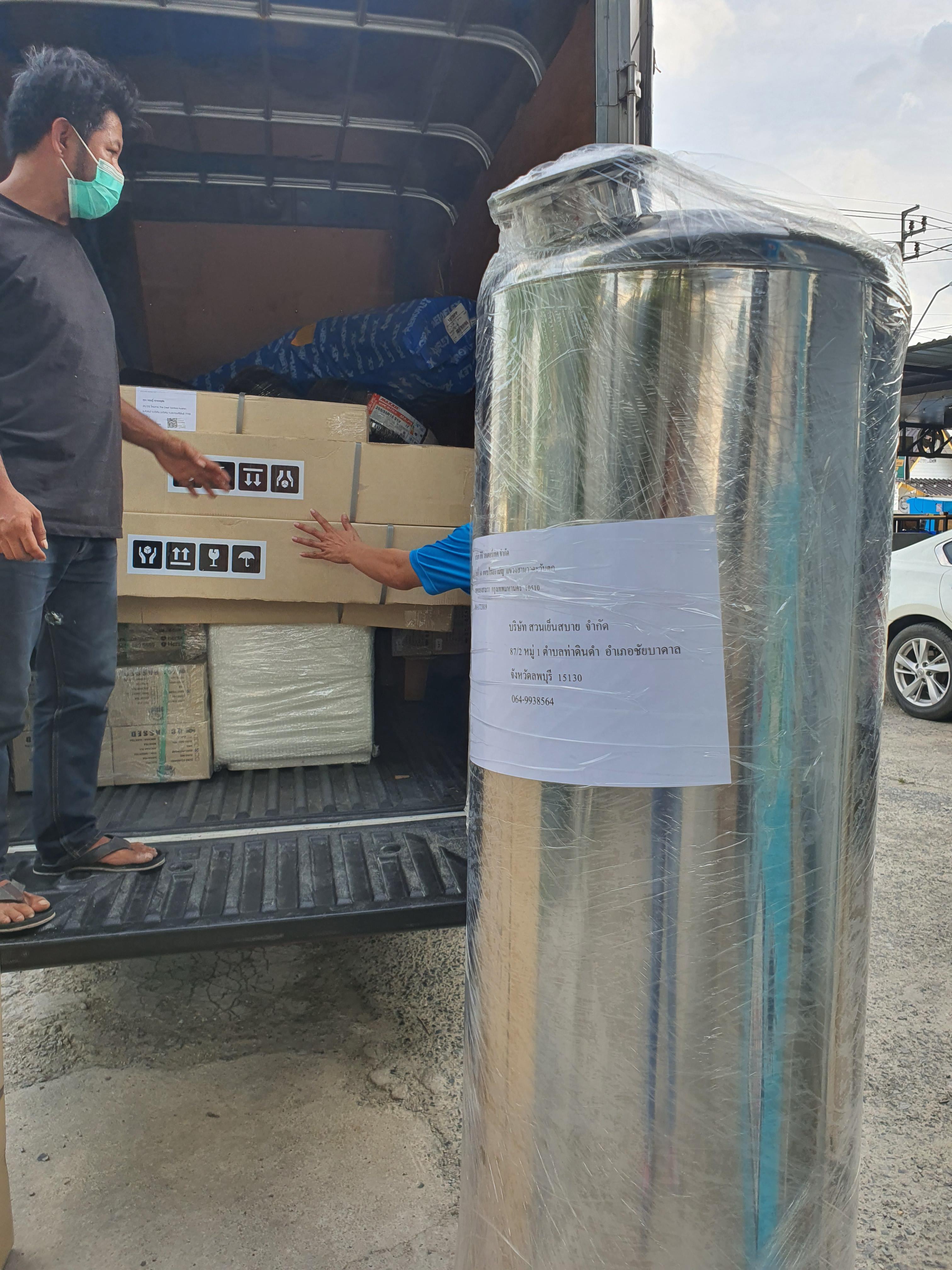 ถังกรองสแตนเลส32นิ้ว