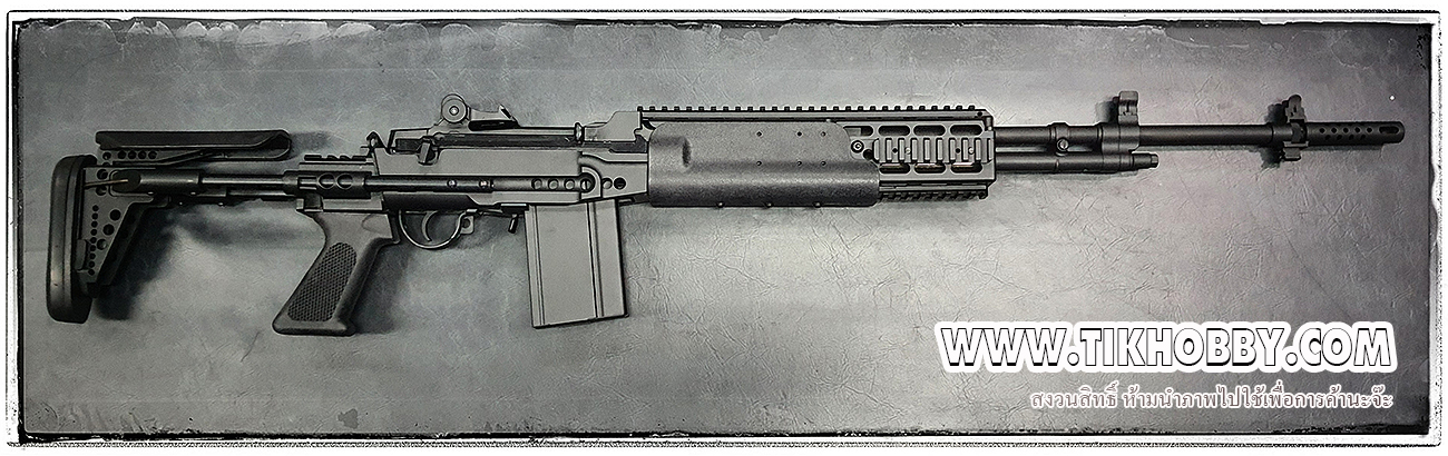 ปืนอัดลมไฟฟ้า M14EBR หน้ายาว จาก Jg (จินกง) (jg1404)