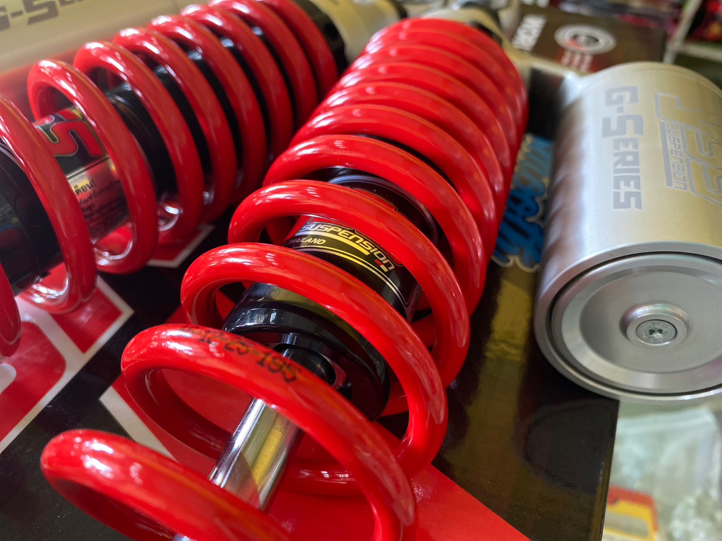 ของดี ราคาพิเศษ🏍 โช๊คYSS แท้ PCX160 ตรงรุ่น ! G-Plus 335 (โหลดเตี้ยลงกว่าเดิม ทรงสวย) สำหรับดิสหลัง ABS โดยเฉพาะ โช๊คyss pcx160 ของแท้