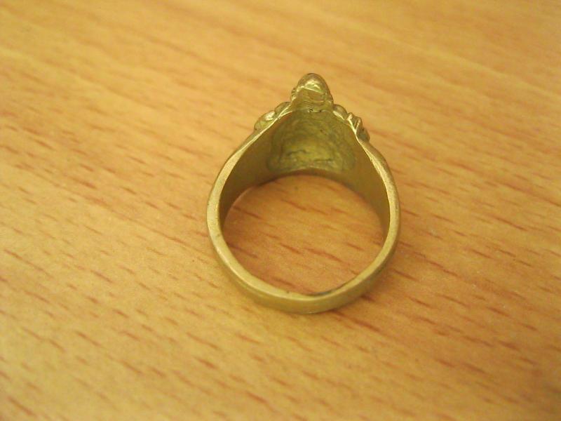 แหวนพระพิฆเนศวร เนื้อทองเหลือง (รหัส1922)