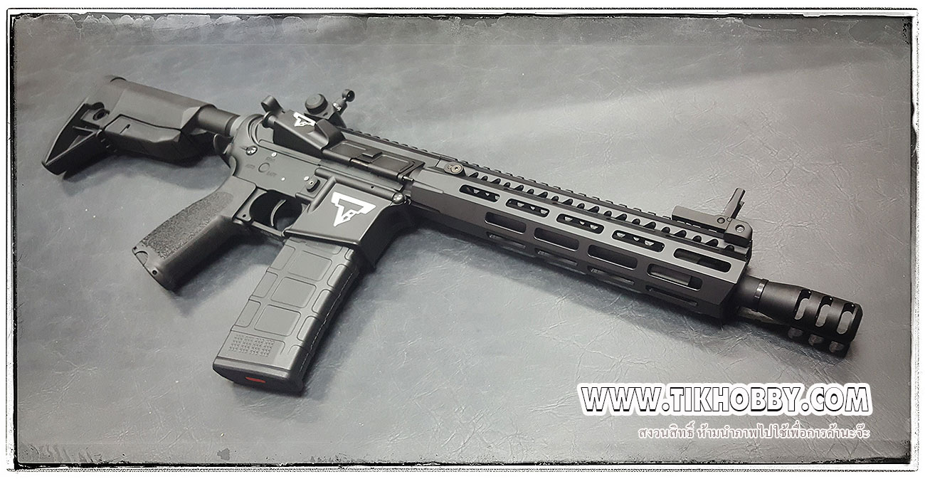 ปืนอัดลม ไฟฟ้า Taran Tactical Innovations TR1 จาก E&C รุ่น 854S M-LOK จากหนังดัง John Wick (Gen2)