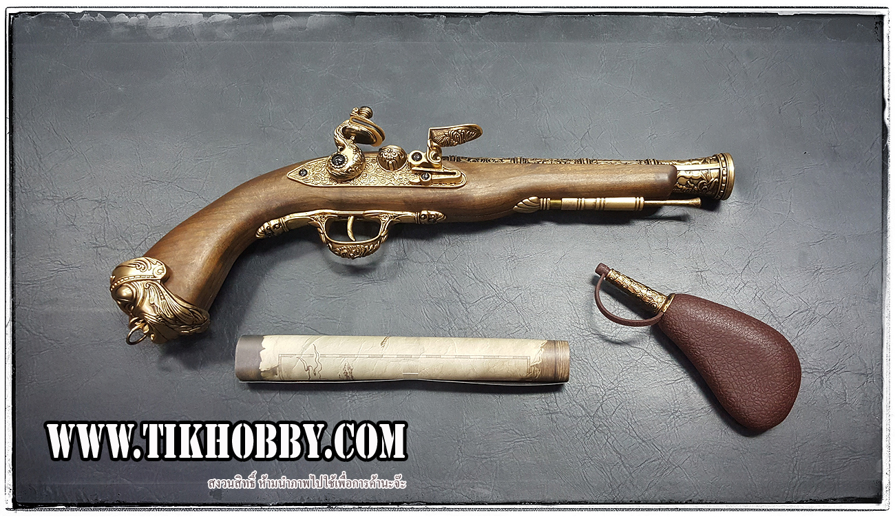 ปืนคาบศิลา สีทองจากค่าย HFC ระบบ Co2