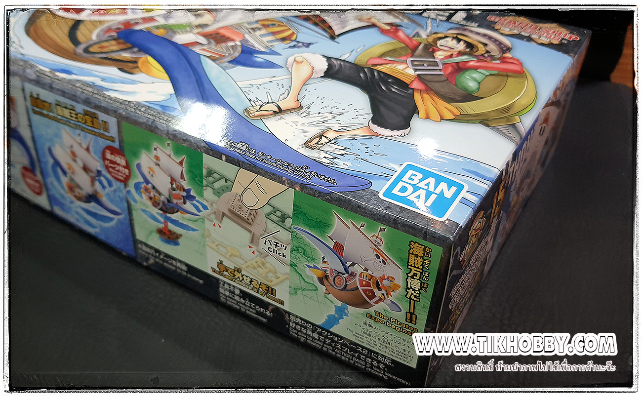 GRAND SHIP COLLECTION THOUSAND SUNNY FLYING MODEL (สั่งตรง) แมวทอง