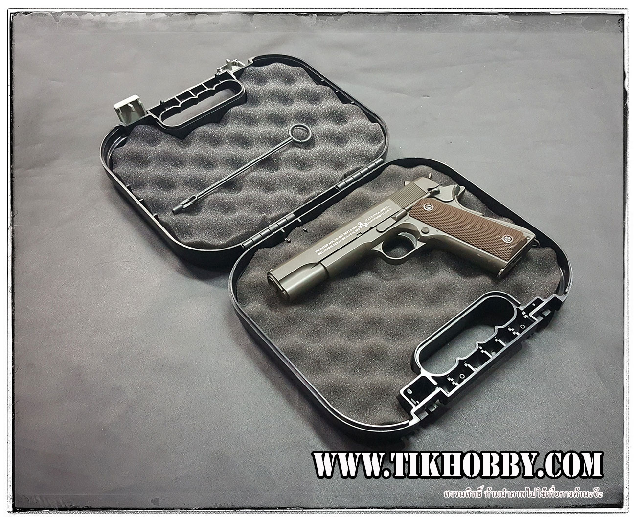 กระเป๋าปืนแบบพลาสติกแข็ง สำหรับปืนสั้น วัสดุแข็งแรงดีมาก